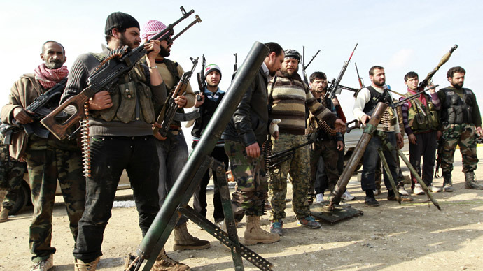 Сирийские повстанцы зарегистрировали атаку правительственных войск