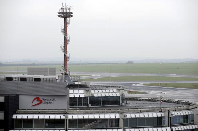 File photo of an empty tarmac at the Brussels Airport in Zaventem