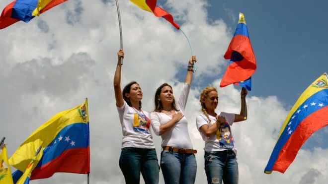 В Венесуэле прошел марш оппозиции