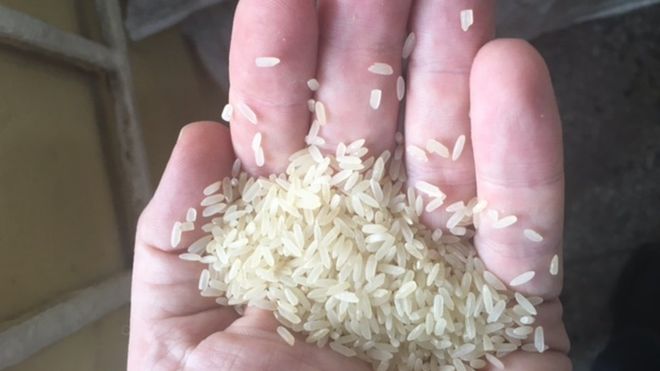 В Нигерии конфисковали 2,5 тонны пластикового риса