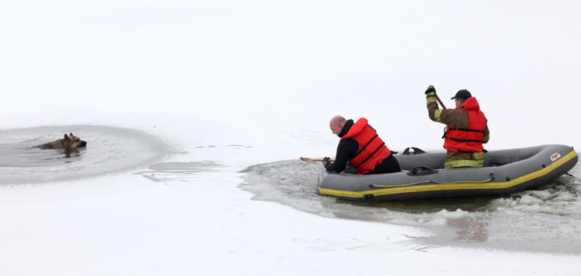Австралийские спасатели спасли жизнь мужчине, застрявшем в снежной лавине в горах Крадл