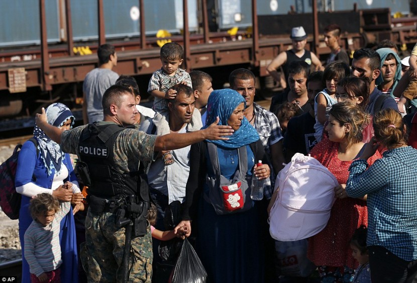 Беспорядки в Македонии, вызванные кризисом мигрантов