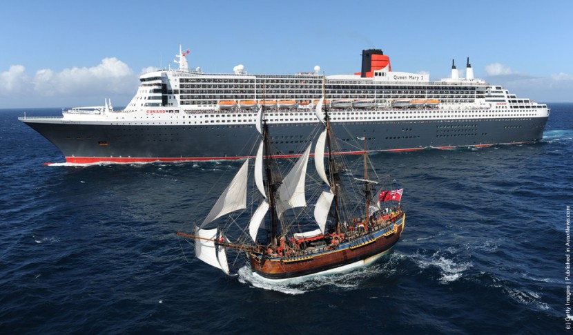 В Австралии снимут на воду пассажирский лайнер «Королева Мария II»