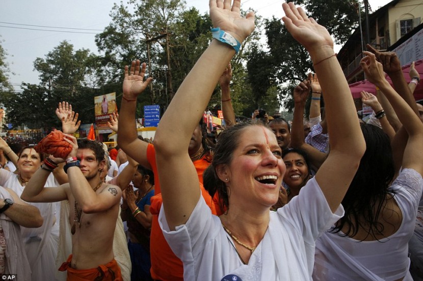 В Индии продолжается празднование фестиваля Кумбха-Мела
