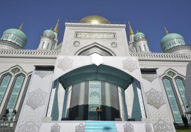 Открытие новой мечети в Москве
