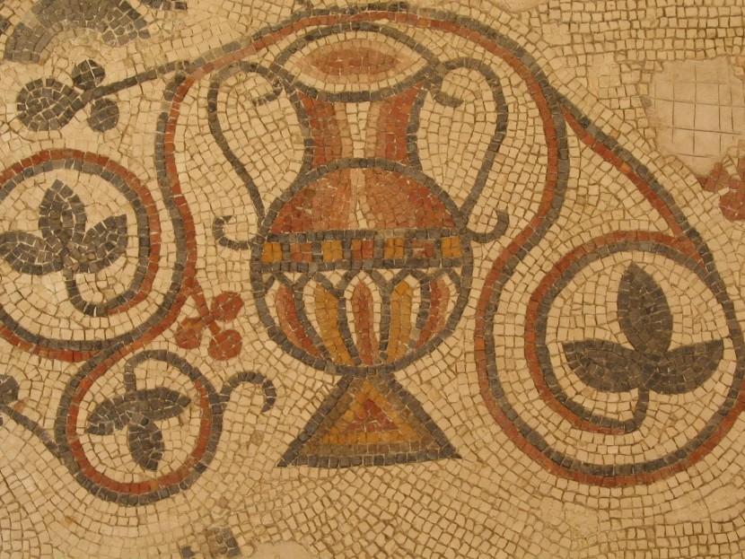 В Израиле обнаружена старинная византийская карта-мозаика