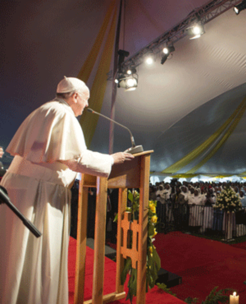 Папа Римский Франциск посетил Кению