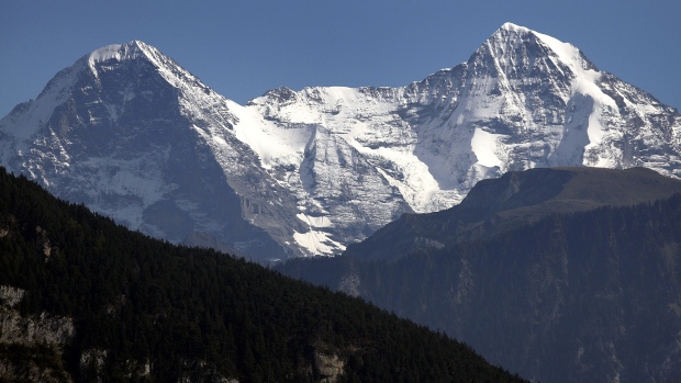 На высоте Юнгфрау в Швейцарских Альпах зарегистрирована необычайно высокая температура