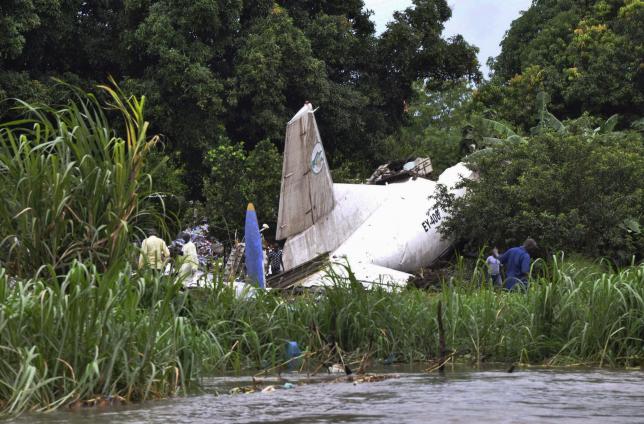 Российский грузовой самолет потерпел крушение в Южном Судане