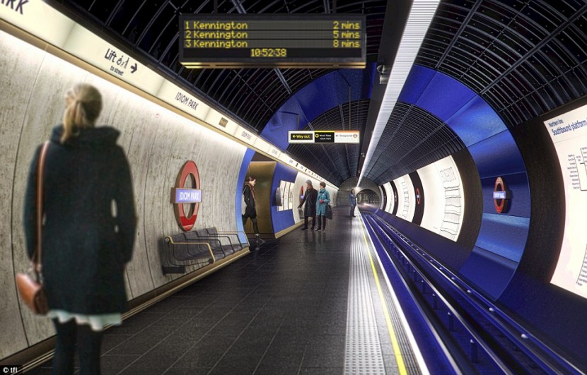 Студия Egret West представила обновленный проект Лондонской подземки