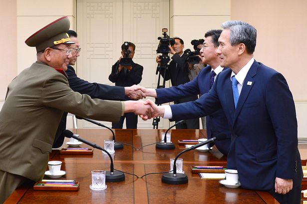 Между Северной и Южной Кореей произошли переговоры