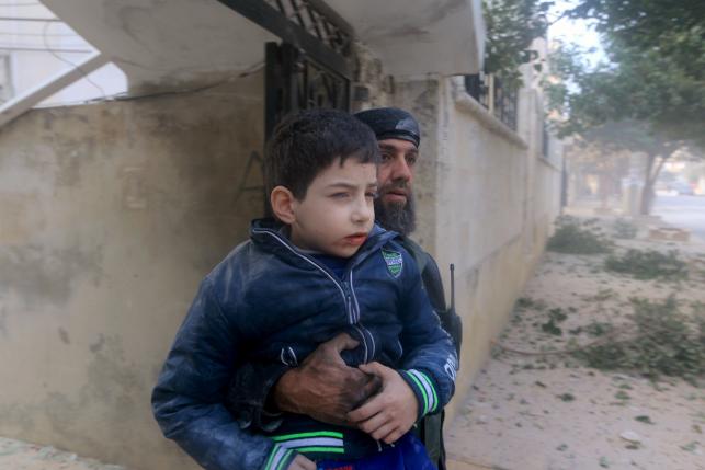 В сирийском городе Идлиб прошли авиаудары