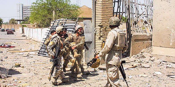 В Ираке зарегистрировано нападение на военную базу в Тикрите