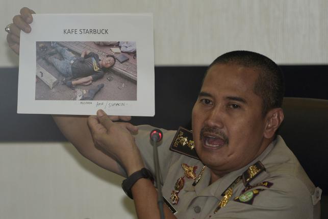 Индонезийская полиция объявила список пяти участников теракта в Джакарте