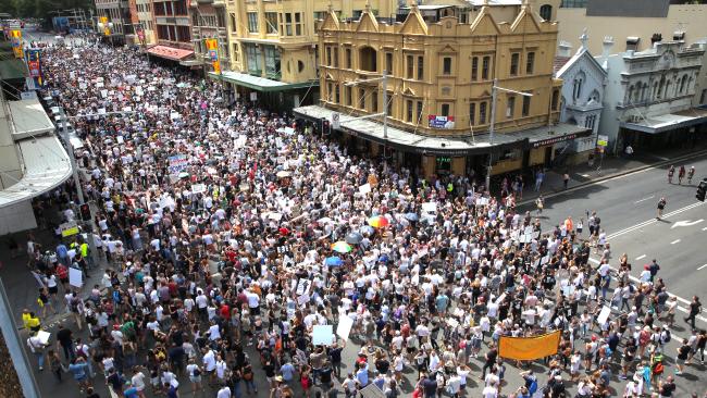 В Сиднее выступают против реформы