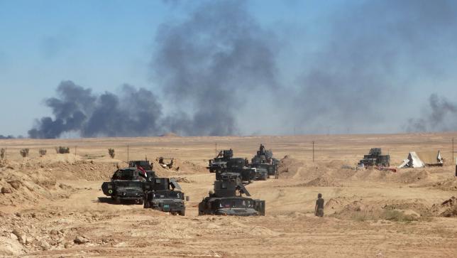 Иракские войска продвигаются в направлении города Хит
