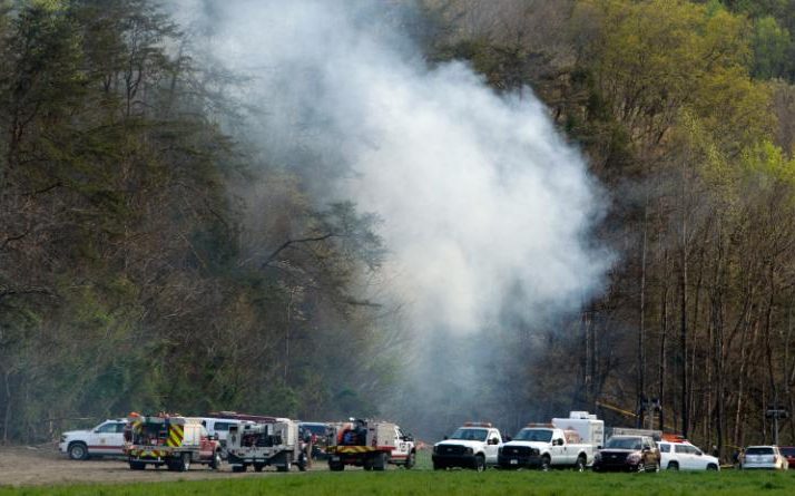Пять человек погибли в Теннесси при крушении вертолета