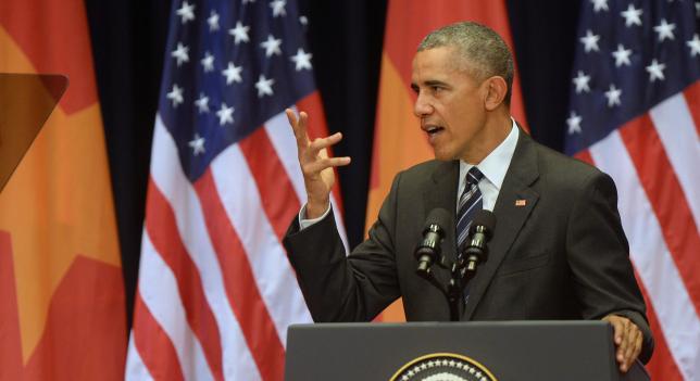 Obama speaks in Hanoi