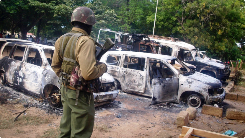 В Уганде боевики атаковали полицейский участок