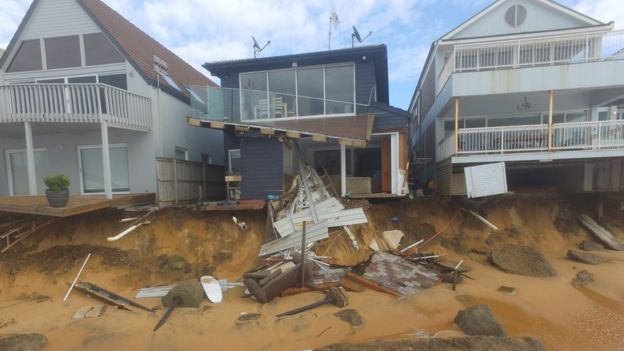 Побережье Восточной Австралии пострадало от шторма