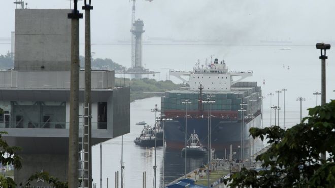 В Колумбии торжественно открыли модернизированный Панамский канал
