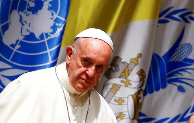 Папа Римский осудил использование голода в качестве военной меры