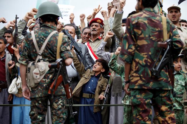 На границе Йемена произошло столкновение солдат с боевиками Хоути