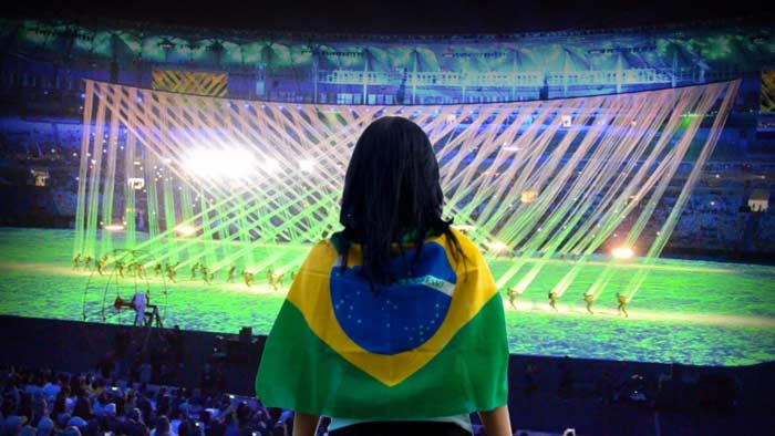 В Бразилии прошла церемония открытия Олимпиады