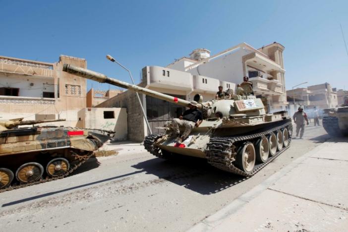 Ливийские войска освободили центральный район Сирта