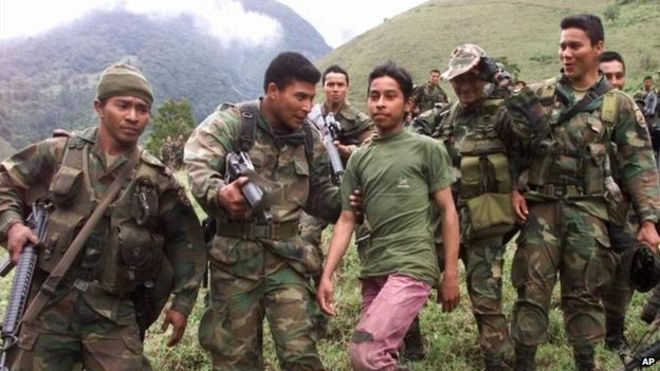 В Колумбии повстанцы демобилизуют детей
