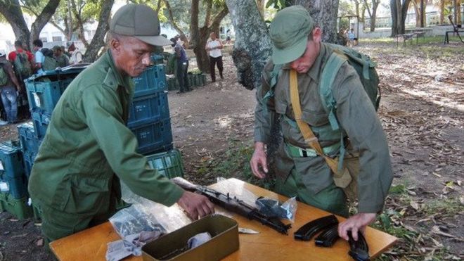 После победы Трампа Куба решила провести военные учения