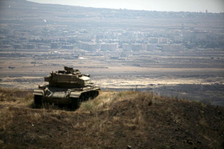 Израильская авиация уничтожила позиции террористов на Голанских высотах