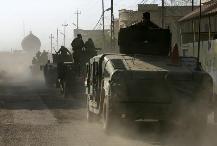 Иракская армия продвигается вглубь Мосула