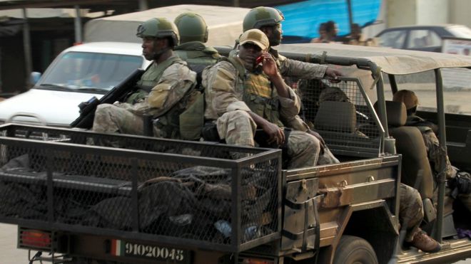 В Кот-д’Ивуаре взбунтовался спецназ