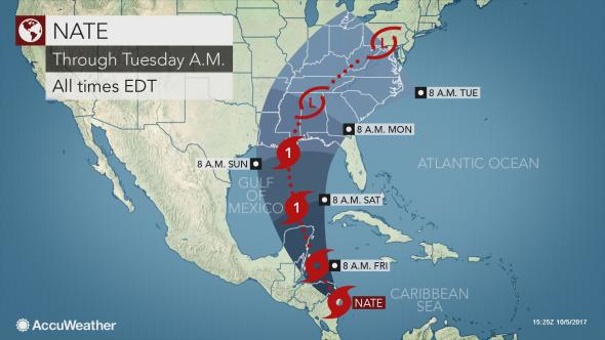 В Коста-Рике, Никарагуа и Гондурасе 20 человек стали жертвами нового урагана «Нейт»