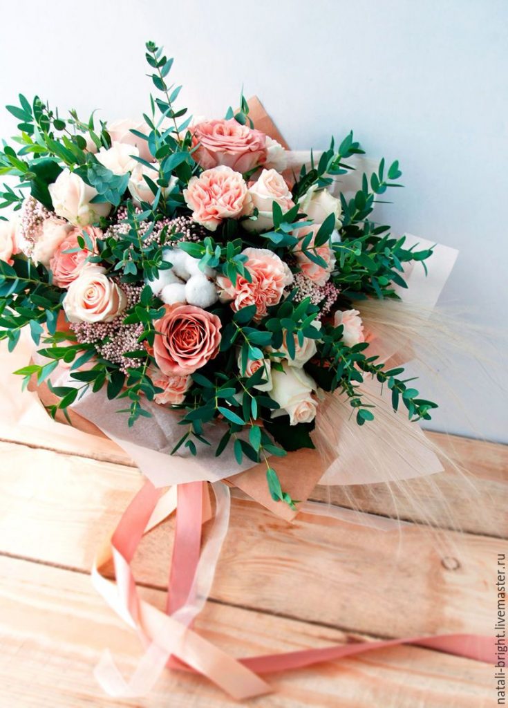 Порадуй любимого человека букетом свежих цветов от 5000 тенге c доставкой от 60 минут