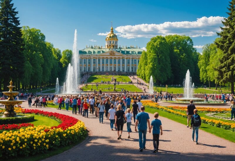 Экскурсия в Петергоф — автобусные туры из Санкт-Петербурга в 2025 году