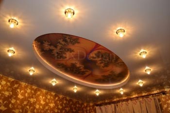 Фотопечать на натяжных потолках – оригинальное украшение интерьера